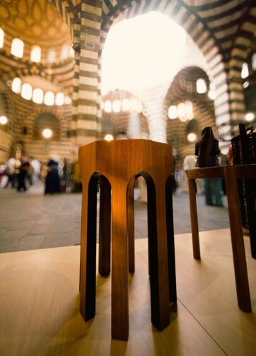 Octagon Arch Side Table