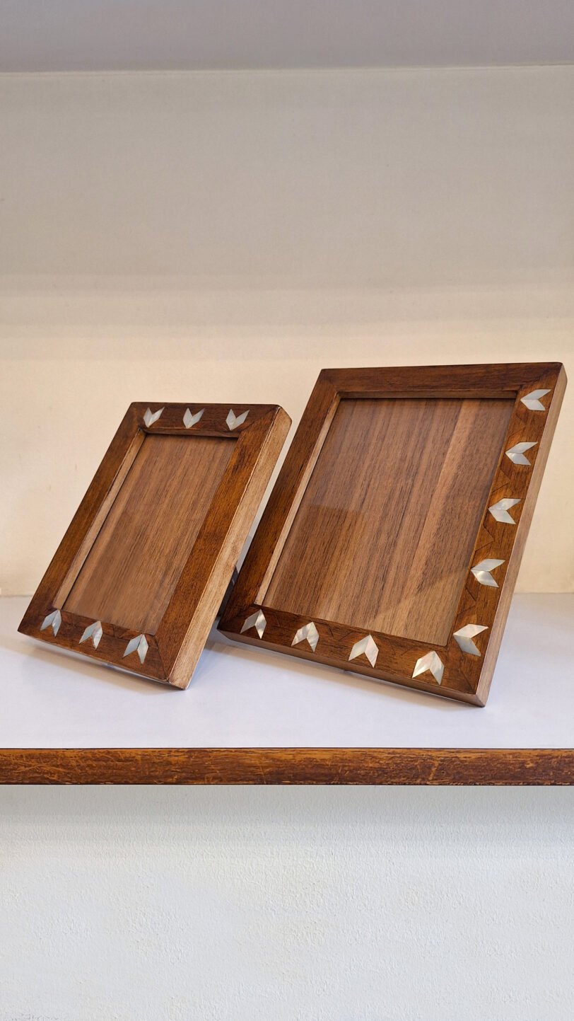 Timber Inlay Photo Frame Inlay Wooden Frame - daniad.design