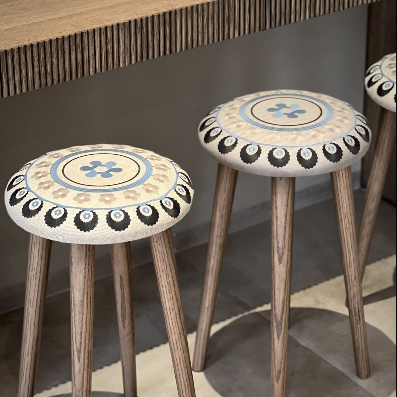 Embroidered Stools - Image 6