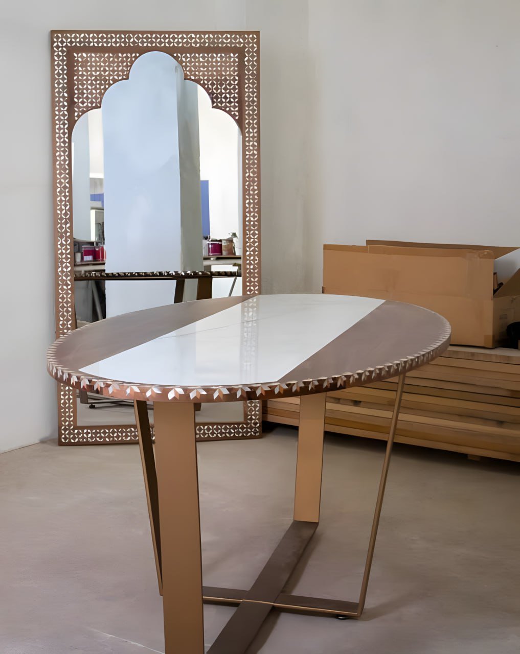 Oval Dining Table