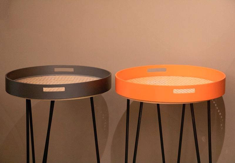 Rattan Tray Table - الصورة 2