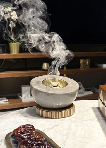 Marble Rounded Mabkhara